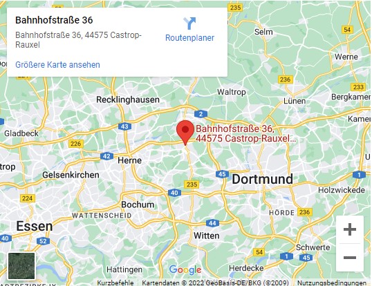Google Maps - Hausverwaltung Wieland, Castrop-Rauxel